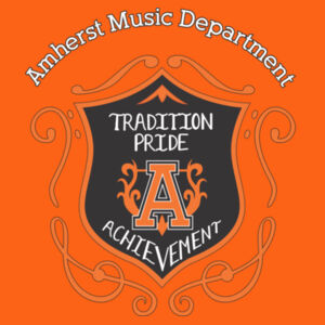 Amherst Music - Youth Heavy Cotton 100% Cotton T Shirt Design