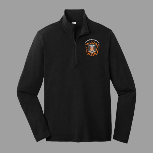 Amherst Music - PosiCharge ® Tri Blend Wicking 1/4 Zip Pullover Thumbnail