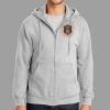 Essential Fleece Full Zip Hooded Sweatshirt Thumbnail