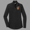 Ladies PosiCharge ® Tri Blend Wicking 1/4 Zip Pullover Thumbnail