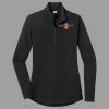 Ladies PosiCharge ® Tri Blend Wicking 1/4 Zip Pullover Thumbnail